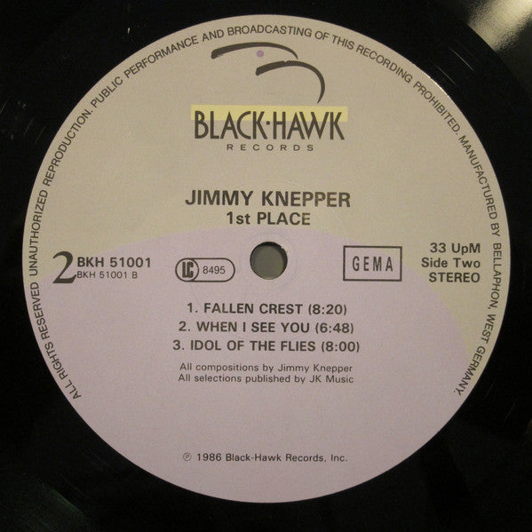 Jimmy Knepper ~ 1st Place (Vinyl) - Djungel & Jazz