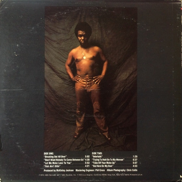 Lamont Dozier : Out Here On My Own (LP, Album, Pit)