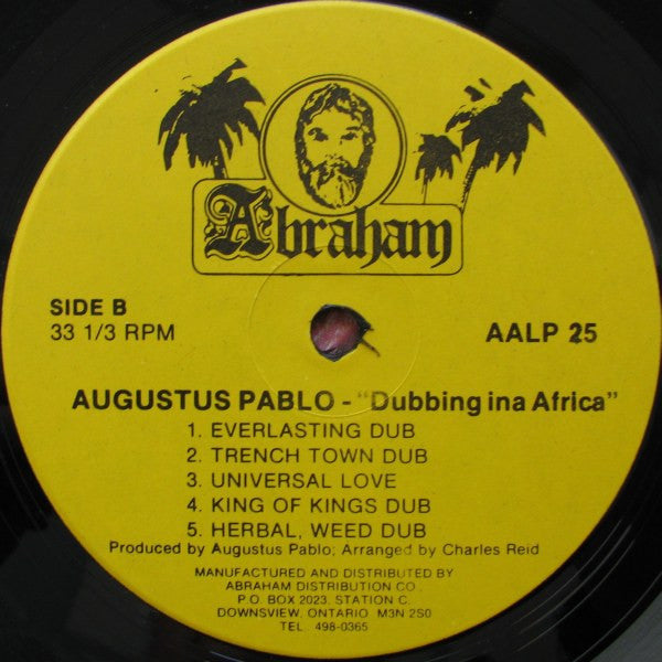 Augustus Pablo : Dubbing In A Africa (LP, Album)