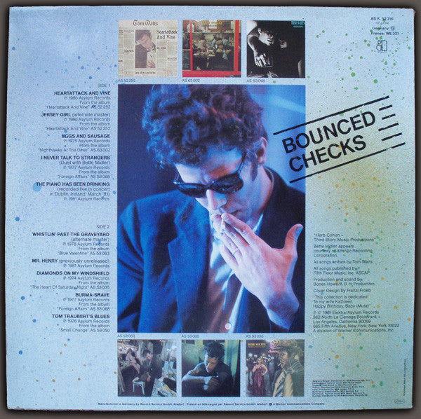 Tom Waits ~ Bounced Checks (Vinyl) - Djungel & Jazz