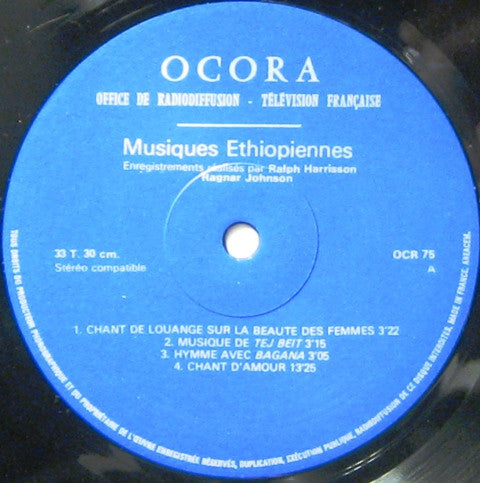 Various ~ Musiques Ethiopiennes (Vinyl) - Djungel & Jazz