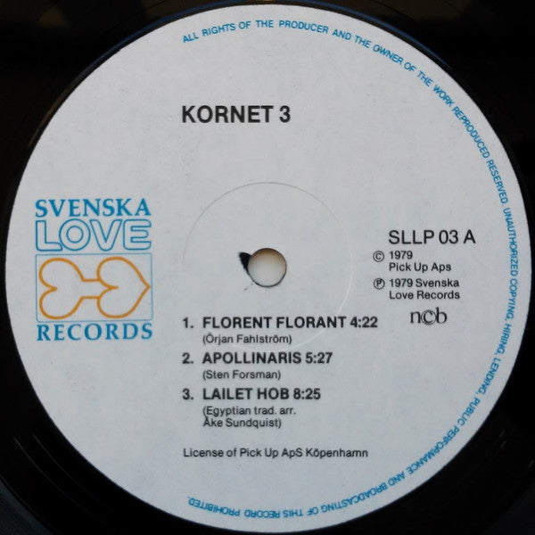 Kornet ~ Kornet III (Vinyl) - Djungel & Jazz