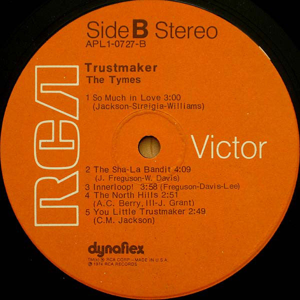 The Tymes ~ Trustmaker (Vinyl) - Djungel & Jazz