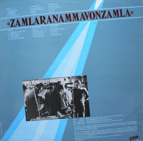 Von Zamla ~ Zamlaranamma (Vinyl) - Djungel & Jazz