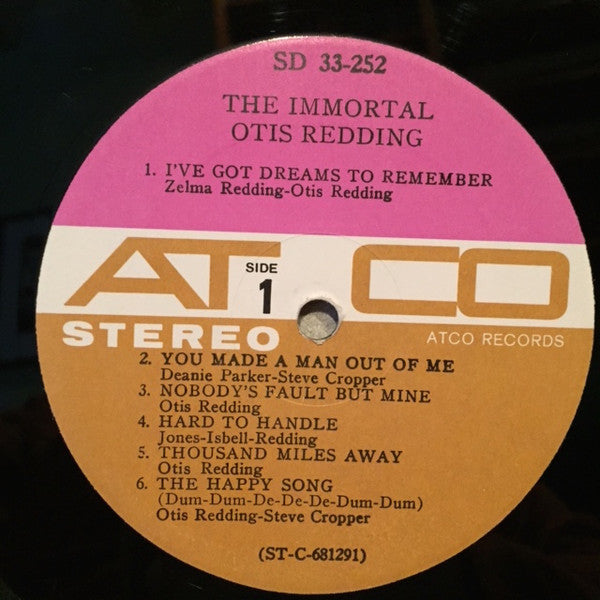 Otis Redding ~ The Immortal Otis Redding (Vinyl) - Djungel & Jazz