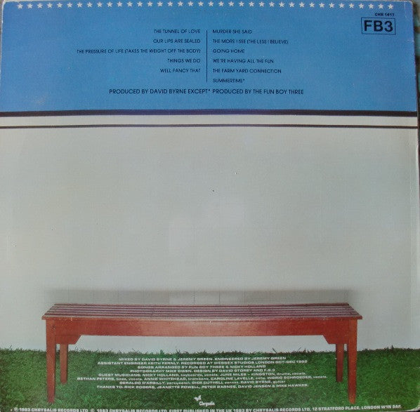 Fun Boy Three : Waiting (LP, Album)