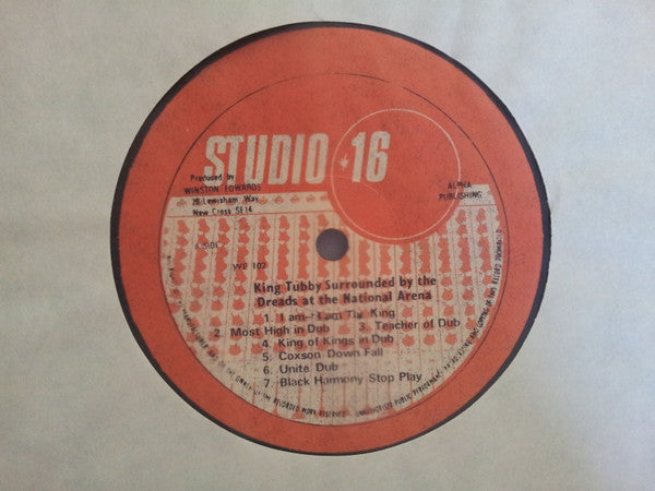 King Tubby : Surrounded By The Dreads At The National Arena (LP, RE)