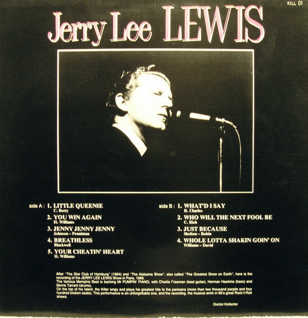 Jerry Lee Lewis : Live In Paris 1966 (LP, Unofficial)