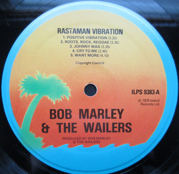 Bob Marley & The Wailers ~ Rastaman Vibration (Vinyl) - Djungel & Jazz