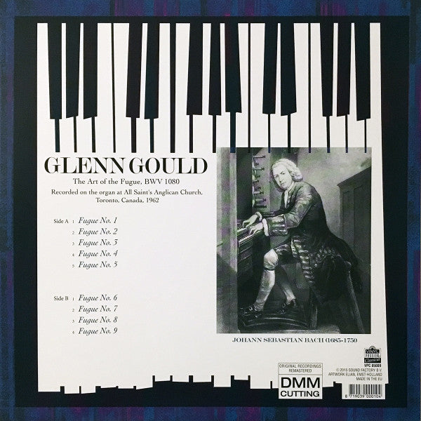 Johann Sebastian Bach / Glenn Gould ~ The Art Of The Fugue, Volume 1 (First Half) Fugues 1-9 (Vinyl) - Djungel & Jazz