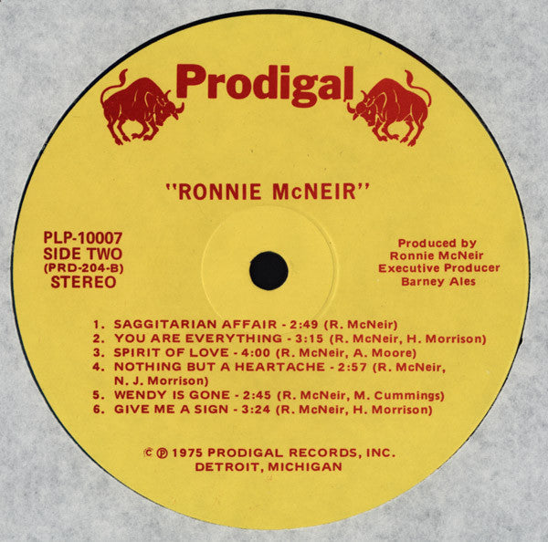 Ronnie McNeir : Ronnie McNeir (LP, Album, Hol)