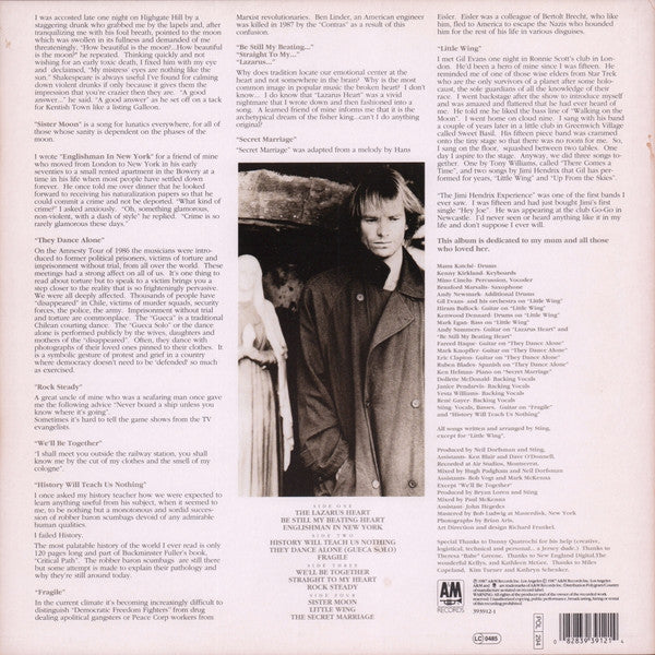 Sting ~ ...Nothing Like The Sun (Vinyl) - Djungel & Jazz