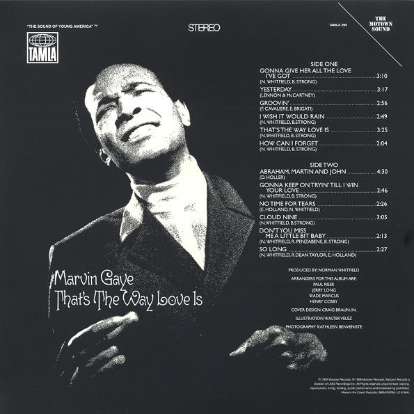 Marvin Gaye ~ That's The Way Love Is (Vinyl) - Djungel & Jazz