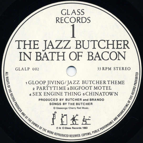The Jazz Butcher : In Bath Of Bacon (LP, Album, RP)