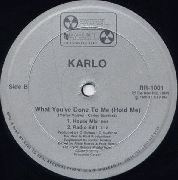 Karlo ~ What You've Done To Me (Hold Me) (Vinyl) - Djungel & Jazz