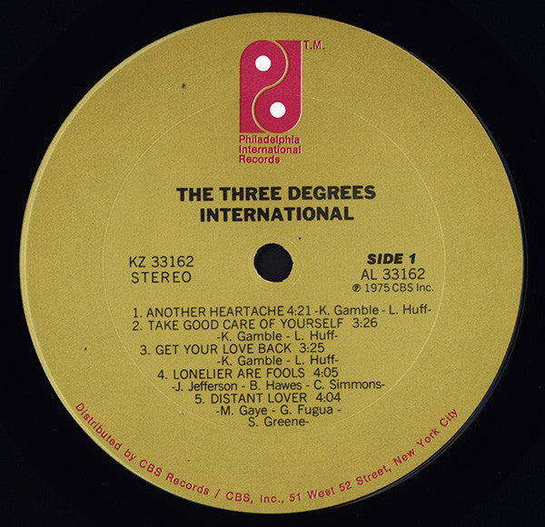 The Three Degrees ~ International (Vinyl) - Djungel & Jazz