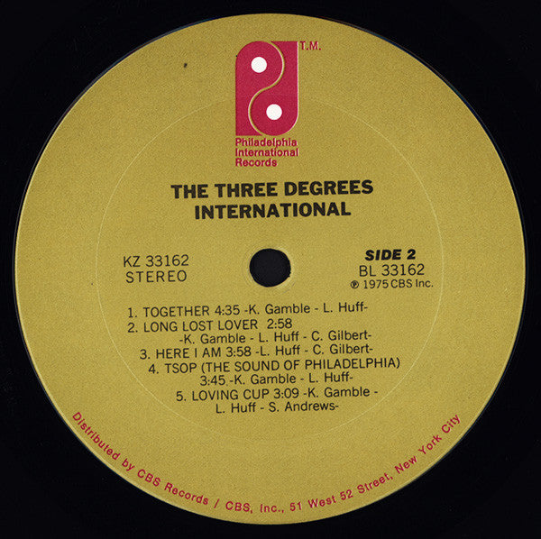 The Three Degrees ~ International (Vinyl) - Djungel & Jazz