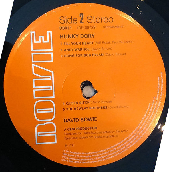 David Bowie ~ Hunky Dory (Vinyl) - Djungel & Jazz