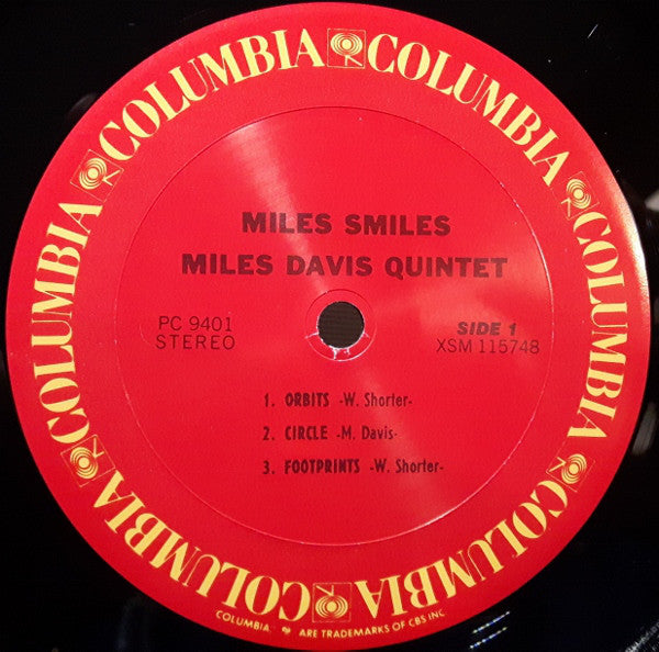 Miles Davis Quintet* : Miles Smiles (LP, Album, RE)
