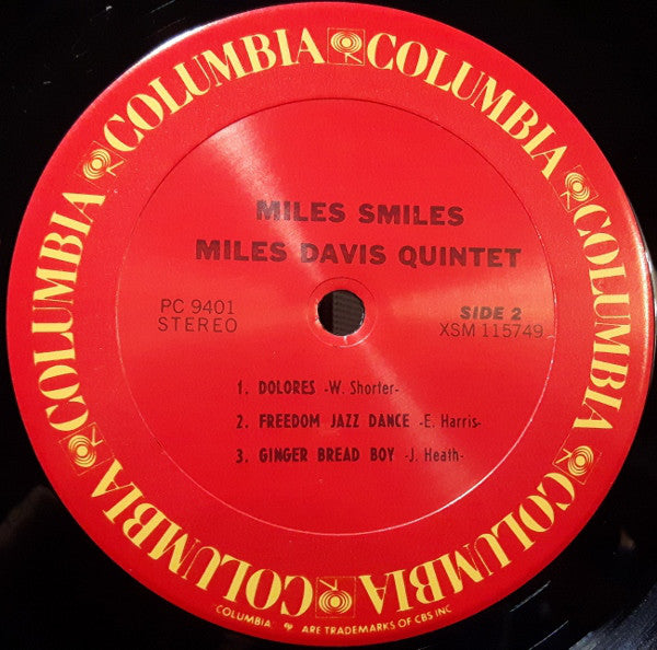 Miles Davis Quintet* : Miles Smiles (LP, Album, RE)