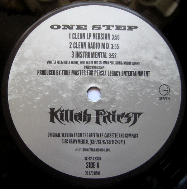 Killah Priest ~ One Step / Fake MC's (Vinyl) - Djungel & Jazz