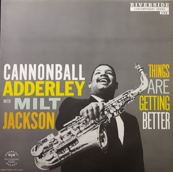 Cannonball Adderley With Milt Jackson ~ Things Are Getting Better (Vinyl) - Djungel & Jazz
