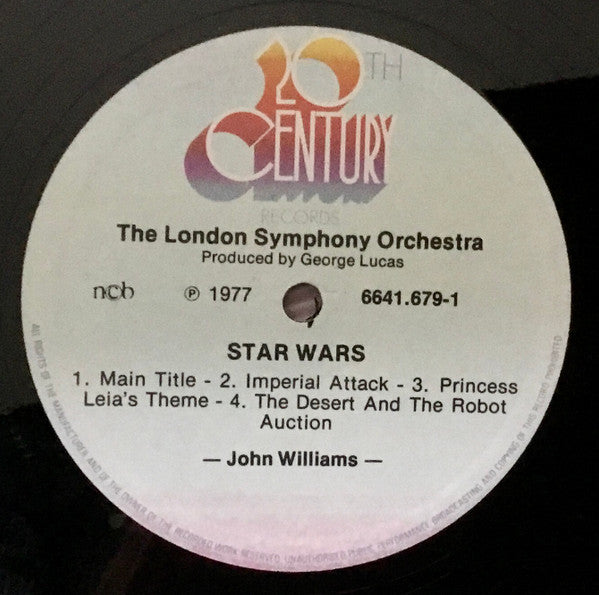 John Williams (4), The London Symphony Orchestra* : Star Wars (2xLP, Album, Gat)