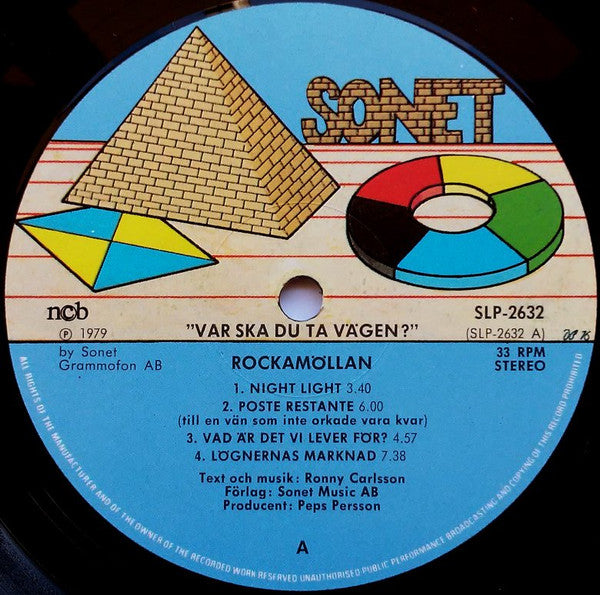 Rockamöllan ~ Var Ska Du Ta Vägen? (Vinyl) - Djungel & Jazz