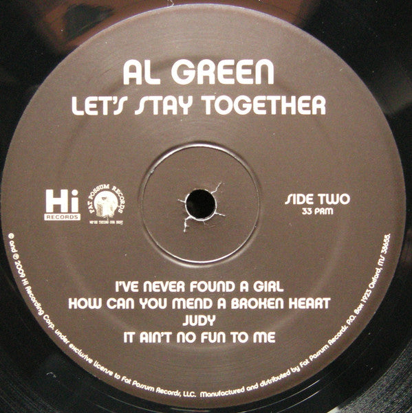 Al Green ~ Let's Stay Together (Vinyl) - Djungel & Jazz