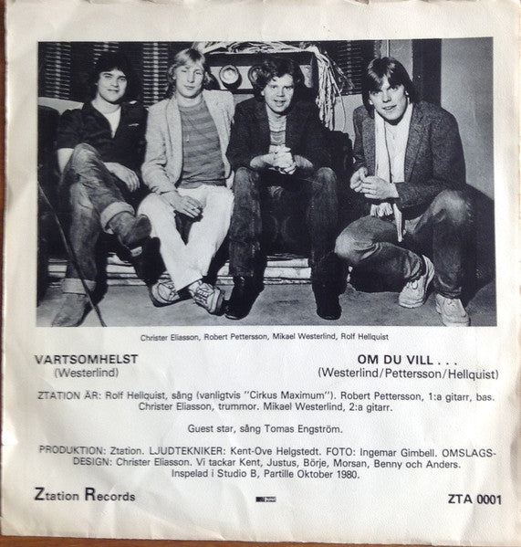 Ztation ~ Vartsomhelst (Vinyl) - Djungel & Jazz