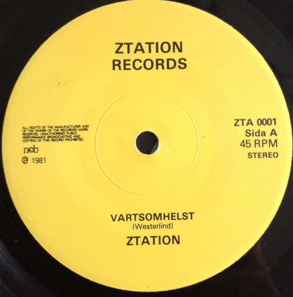 Ztation ~ Vartsomhelst (Vinyl) - Djungel & Jazz