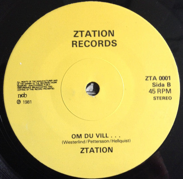 Ztation ~ Vartsomhelst (Vinyl) - Djungel & Jazz