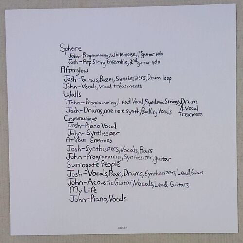 John Frusciante & Josh Klinghoffer ~ A Sphere In The Heart Of Silence (Vinyl) - Djungel & Jazz