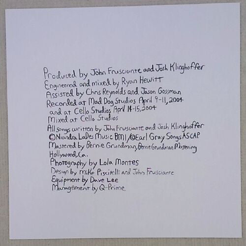 John Frusciante & Josh Klinghoffer ~ A Sphere In The Heart Of Silence (Vinyl) - Djungel & Jazz