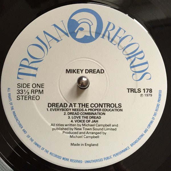 Mikey Dread : Dread At The Controls (LP, Album)