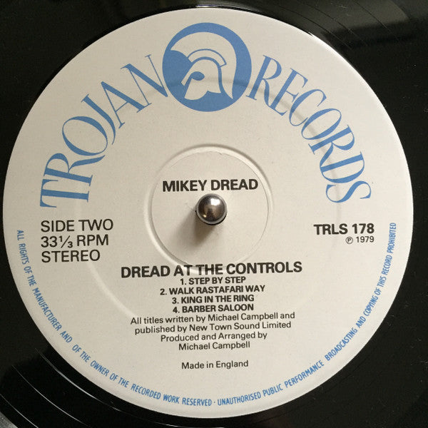 Mikey Dread : Dread At The Controls (LP, Album)