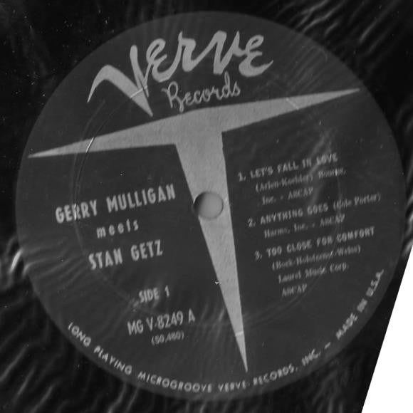 Gerry Mulligan Meets Stan Getz ~ Gerry Mulligan Meets Stan Getz (Vinyl) - Djungel & Jazz