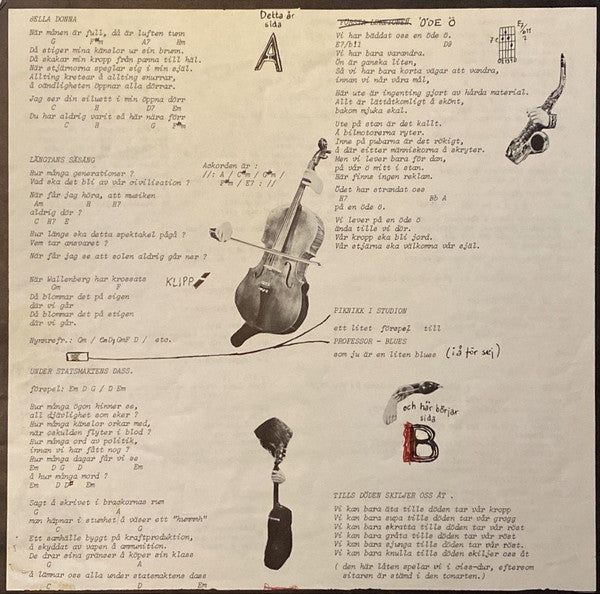 Spilld Mjölk : Spilld Mjölk (LP, Mono)