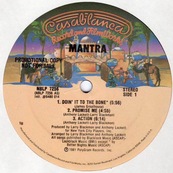 Mantra  ~ Mantra (Vinyl) - Djungel & Jazz