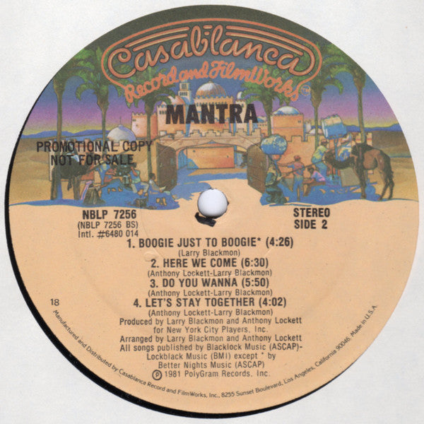 Mantra  ~ Mantra (Vinyl) - Djungel & Jazz