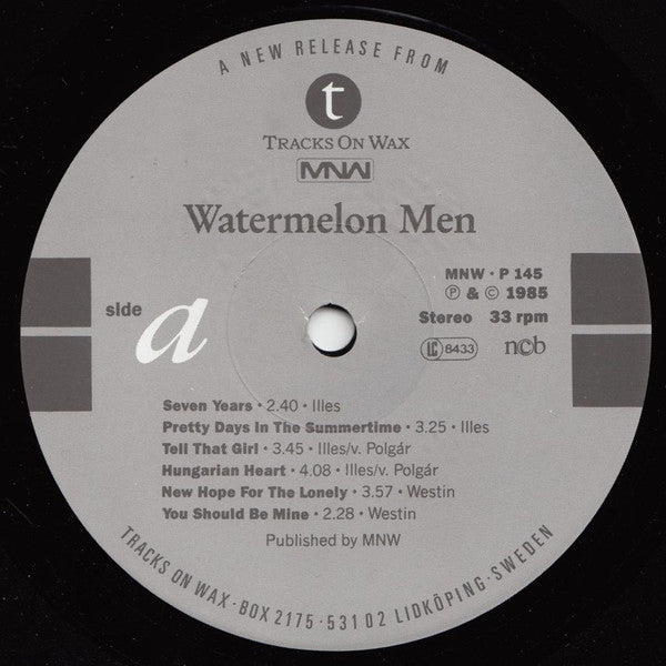 Watermelon Men : Past, Present And Future (LP, Album)