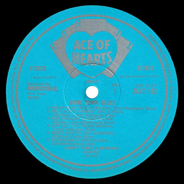 Sonny Terry & Brownie McGhee : Home Town Blues (LP, Album, RE)