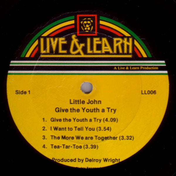 Little John : Give The Youth A Try (LP, Album)