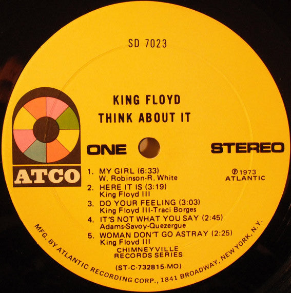 King Floyd ~ Think About It (Vinyl) - Djungel & Jazz
