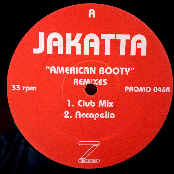 Jakatta ~ American Booty (Remixes) (Vinyl) - Djungel & Jazz