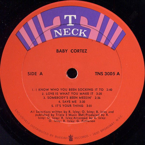 Baby Cortez ~ The Isley Brothers Way (Vinyl) - Djungel & Jazz