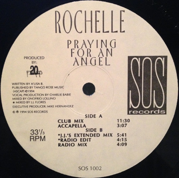 Rochelle  ~ Praying For An Angel (Vinyl) - Djungel & Jazz