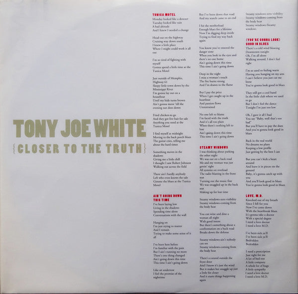 Tony Joe White ~ Closer To The Truth (Vinyl) - Djungel & Jazz