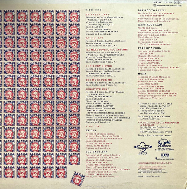 J.J. Cale : 5 (LP, Album)