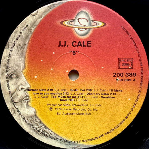 J.J. Cale : 5 (LP, Album)